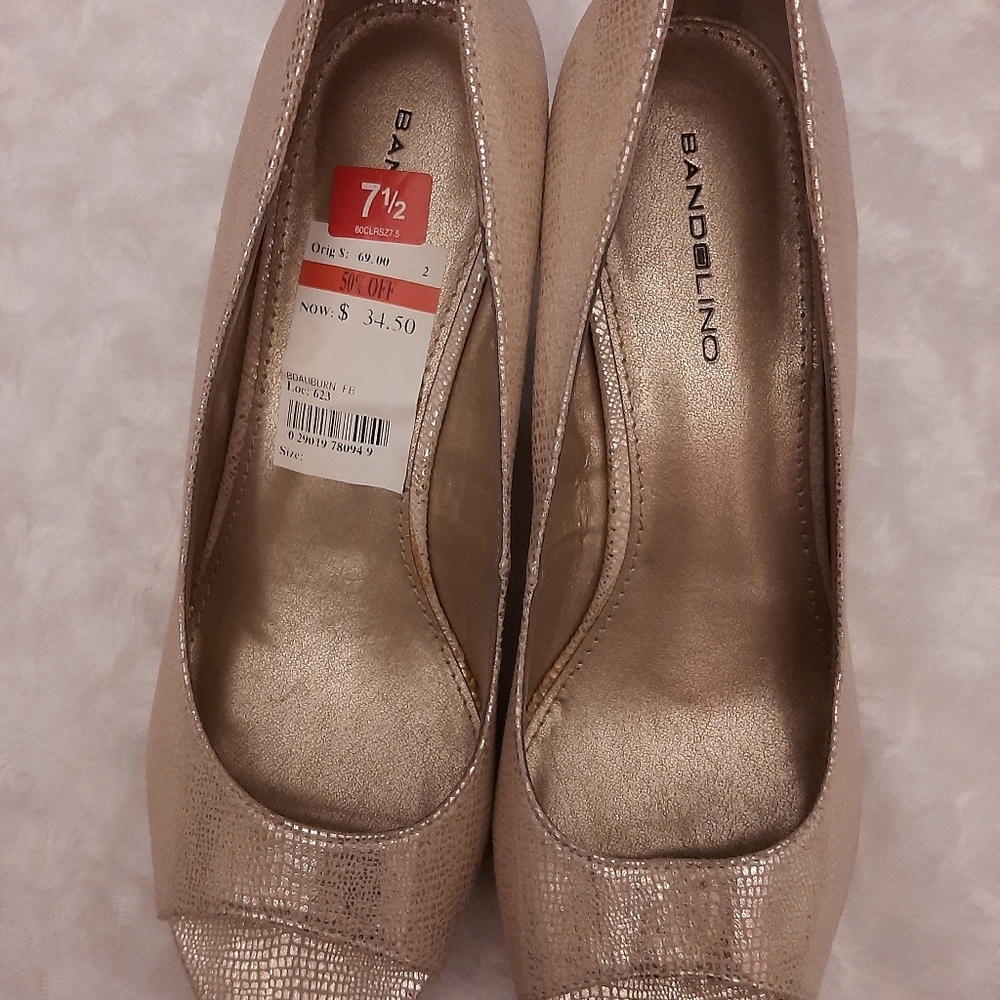 BANDOLINO WOMEN'S SHOES.BY BANDOLINO.SZ::7.5.NEW WITH TAG.